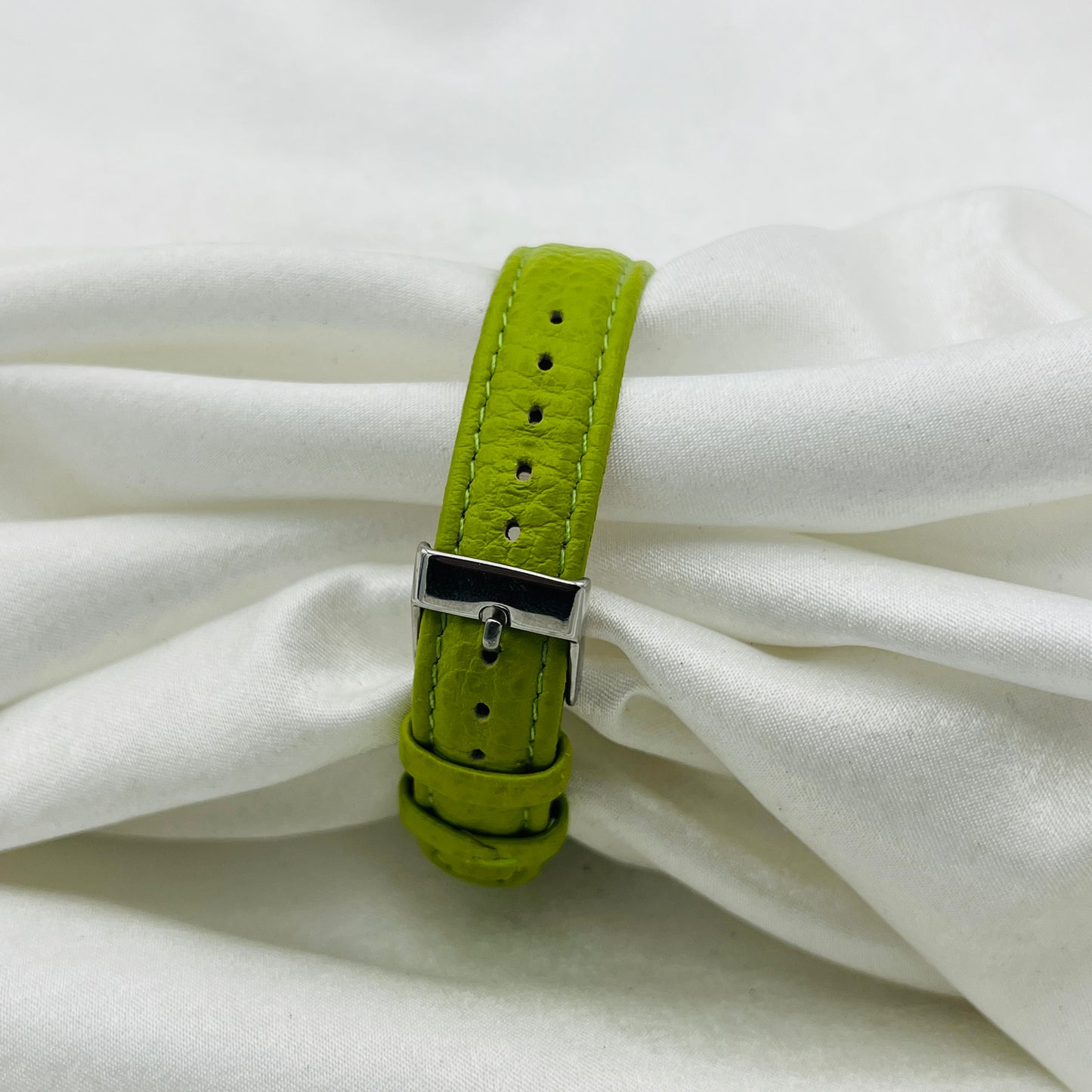 Green Leather Watch