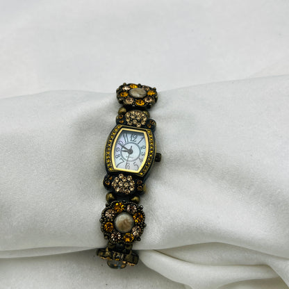 Brown Gemstone Watch