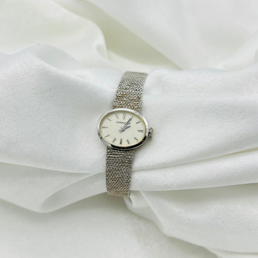 Silver-Toned Caravelle by Bulova Watch