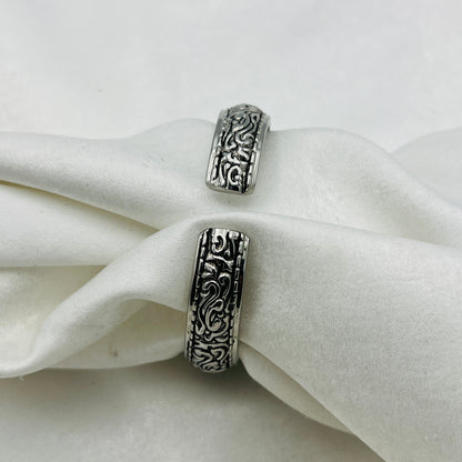 Intricate Two-Toned Watch with Mother of Pearl Dial