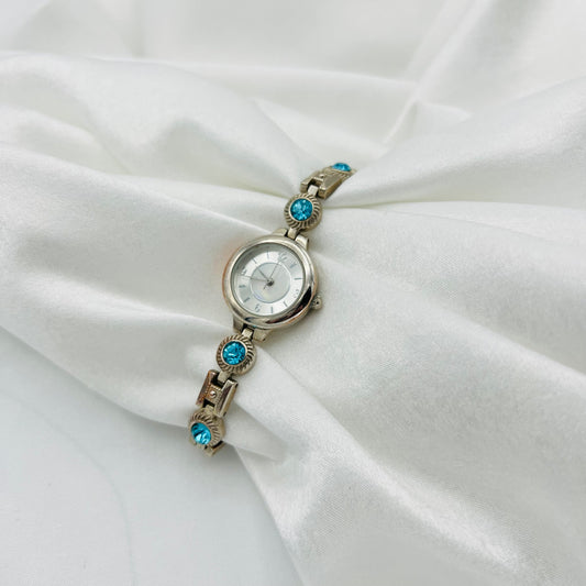 Blue Gemstone Watch