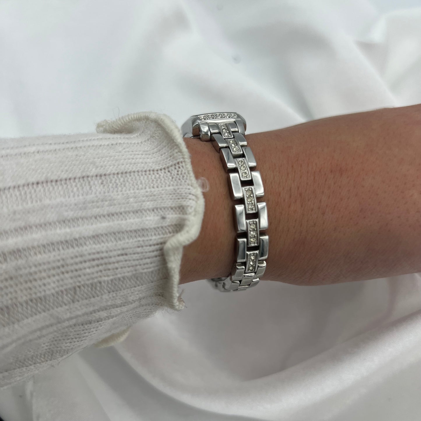 Silver-Toned Fossil Watch