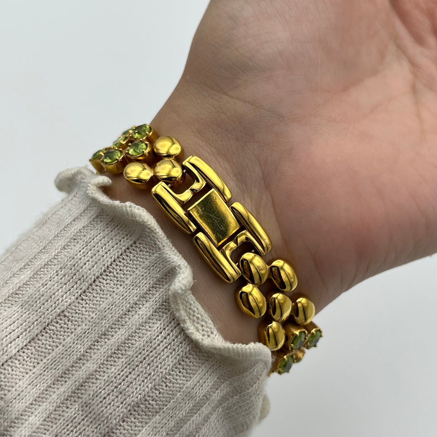 RARE Green Gemstone Watch