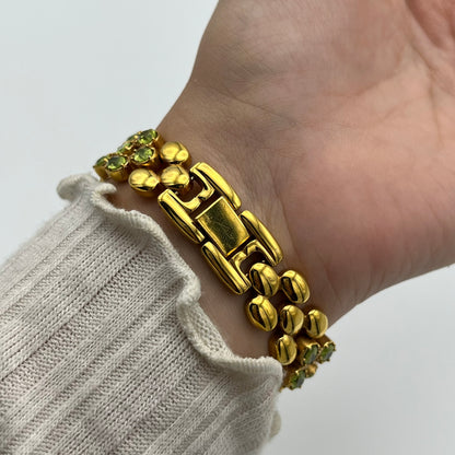 RARE Green Gemstone Watch