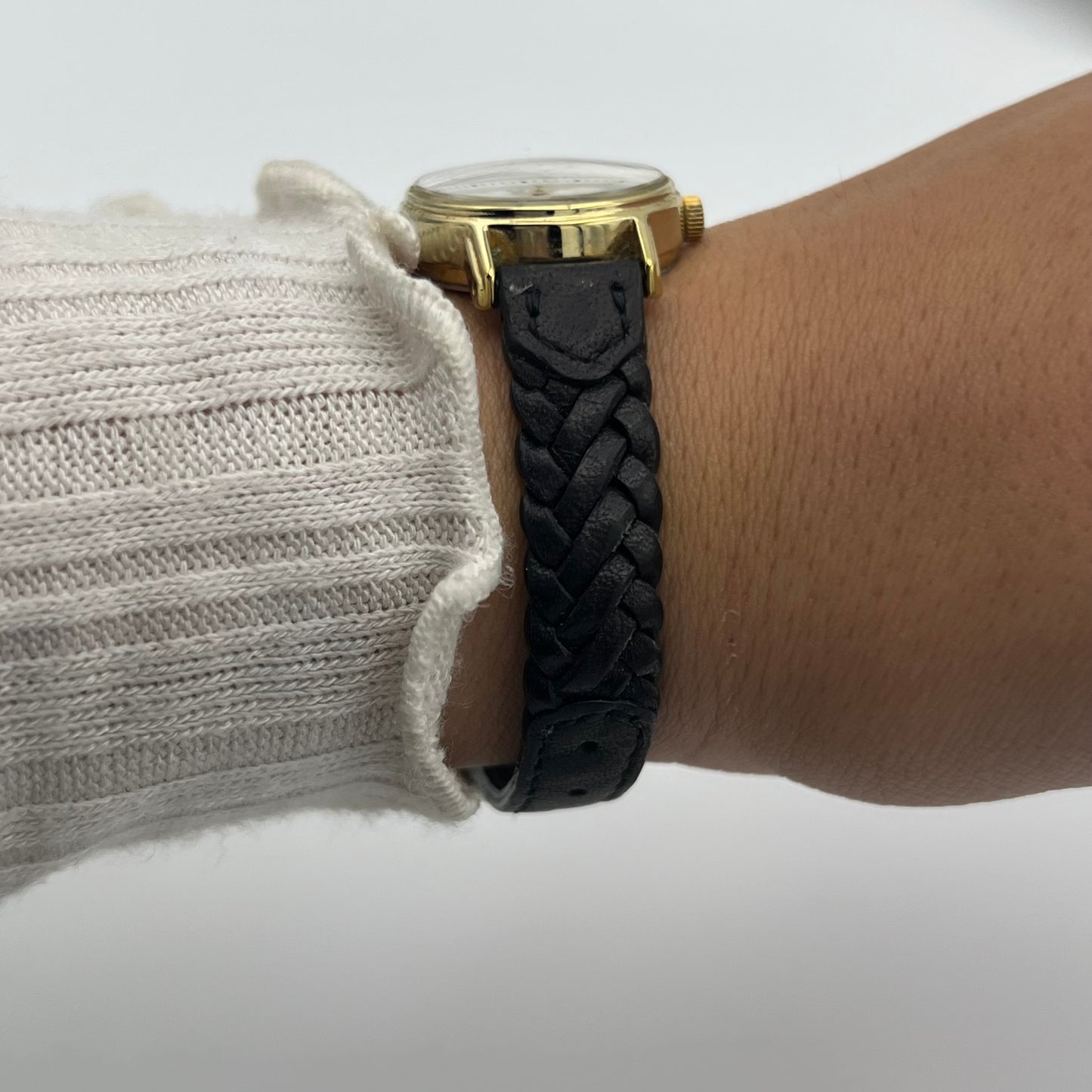 Braided Leather Watch