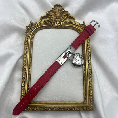 RARE Heart Lock Watch Similar to the Hermes Lock Watch Price: ~$1,000