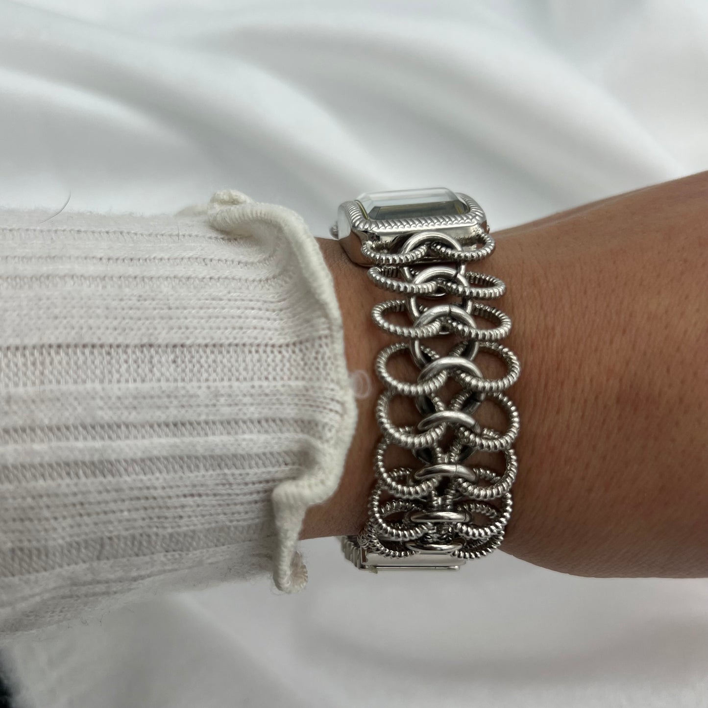 Betsey Johnson Silver-Toned Watch
