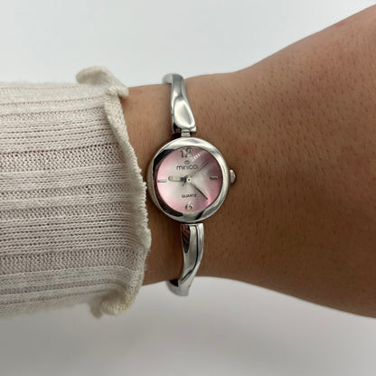 Baby Pink Dial Watch