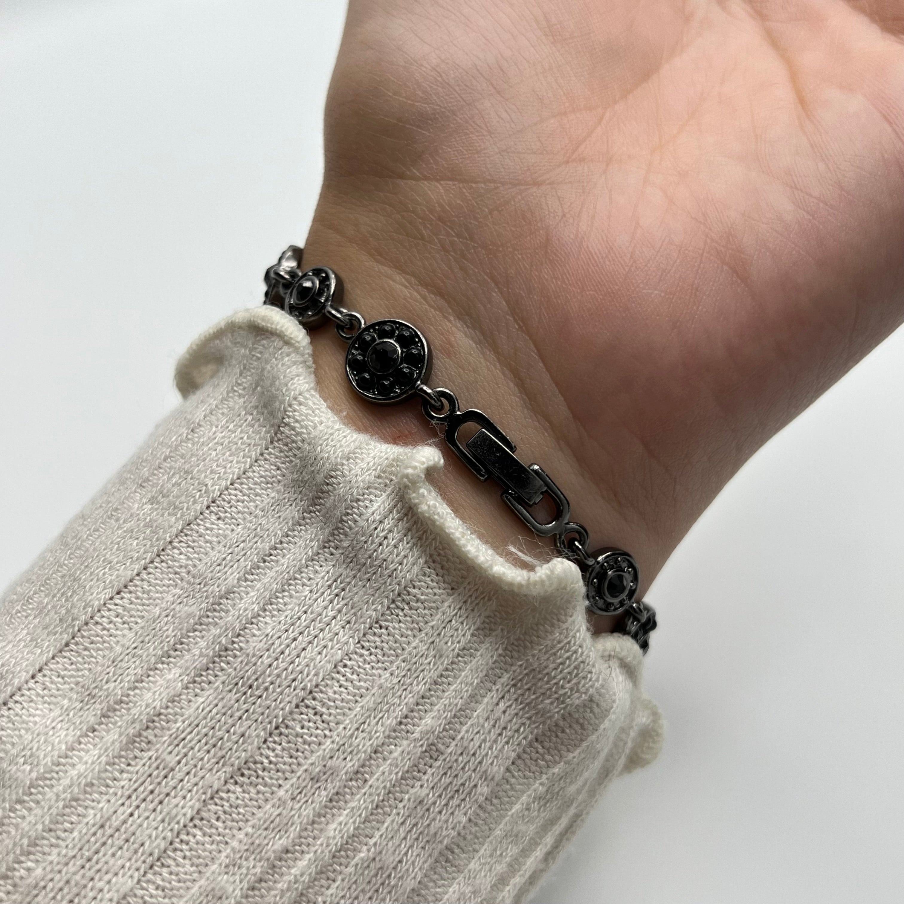 🖤 Black Diamanté Bracelet