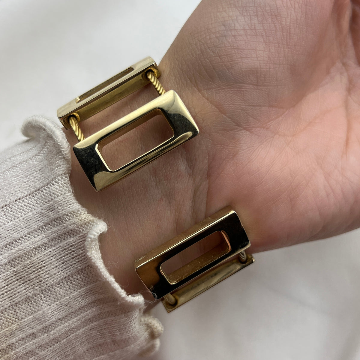 Tiger Striped Cuff Watch