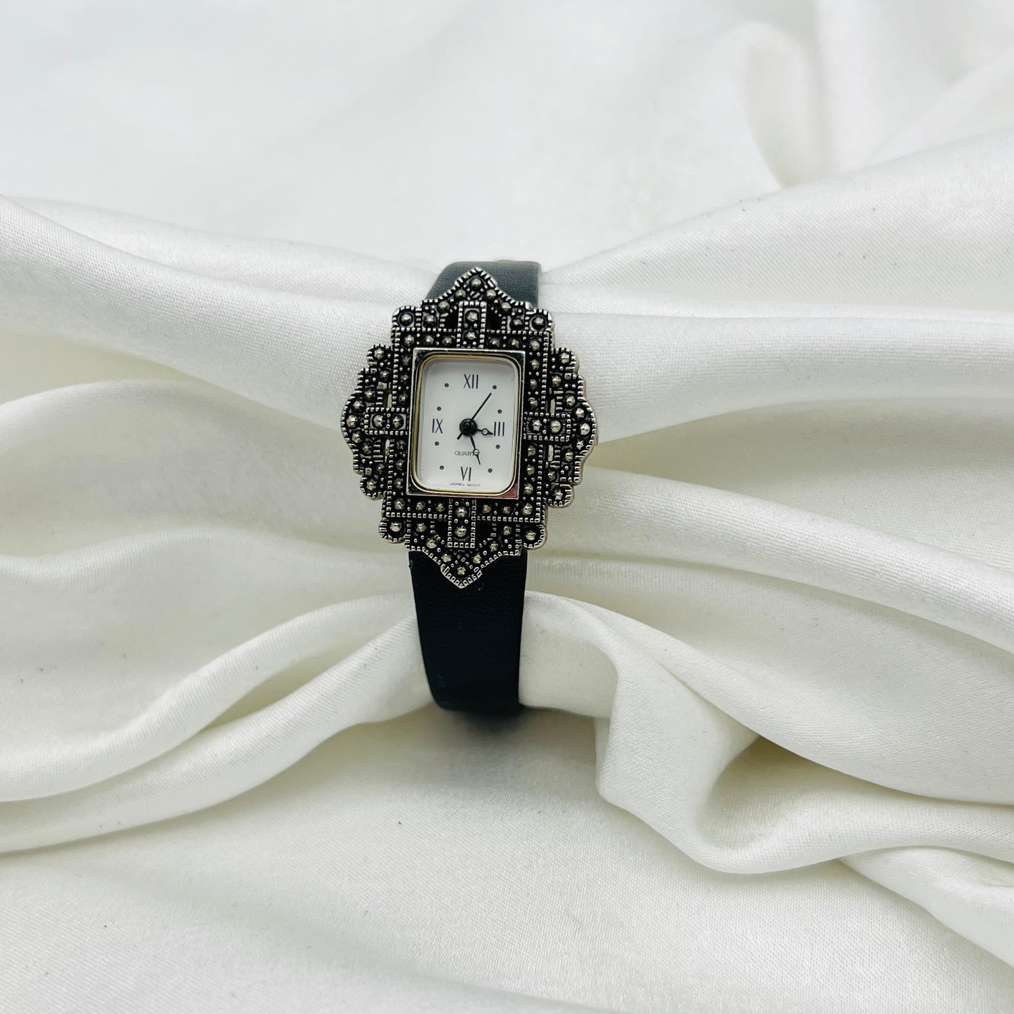 Black Leather Watches