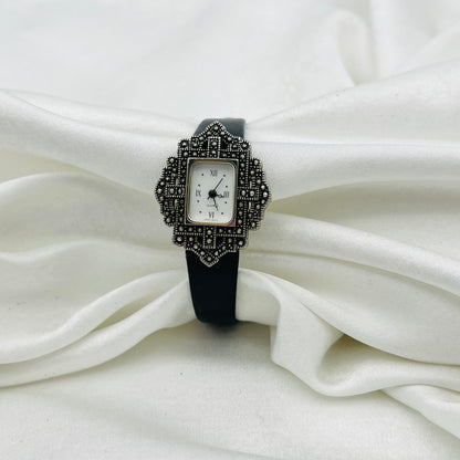 Black Leather Watches