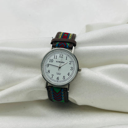 Cute Brown Detailed Watch