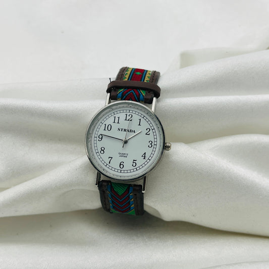 Cute Brown Detailed Watch