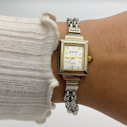 Cute Two-Toned Watch