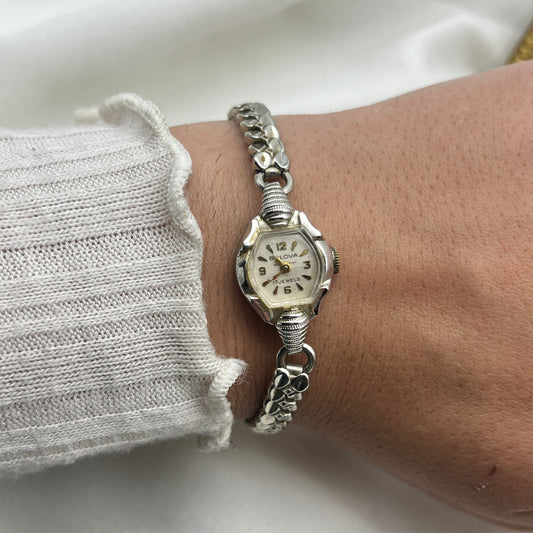 Elegant Bulova 17 Jewels Cocktail Watch