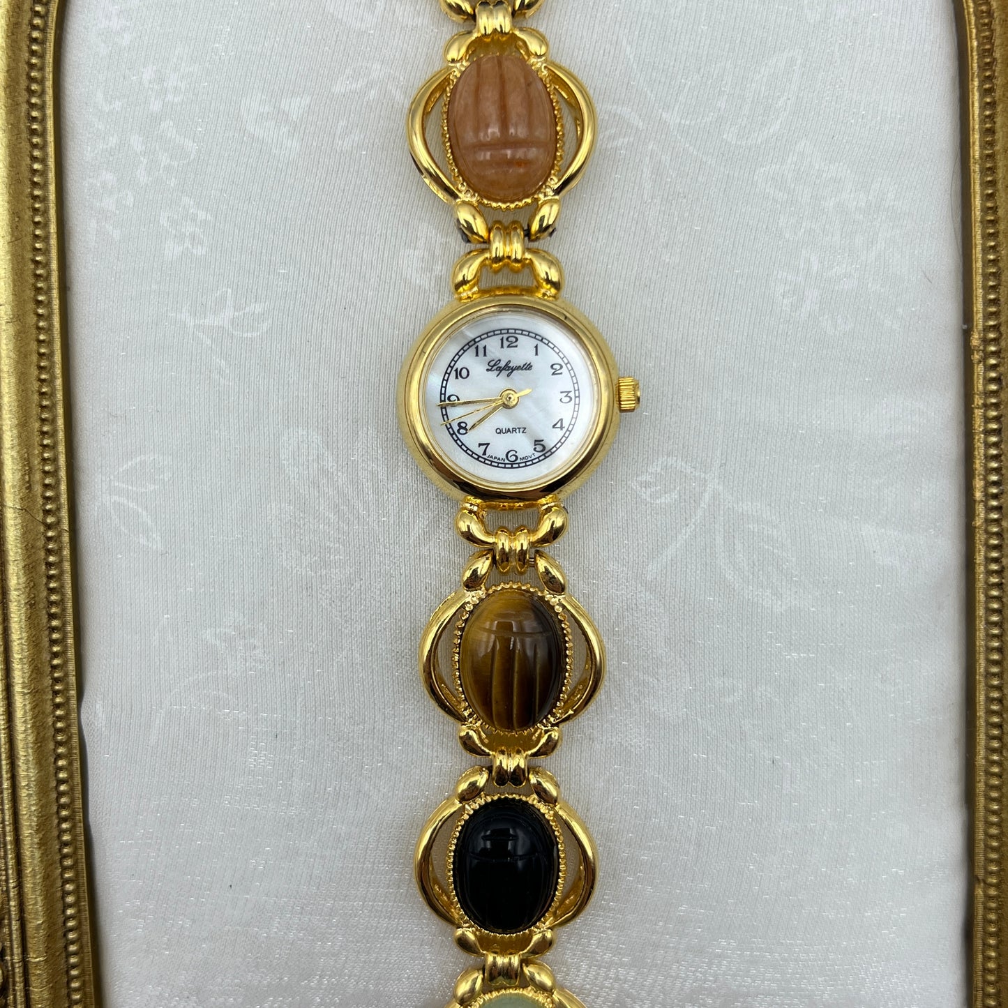 Rare Scarab Gemstone Watch