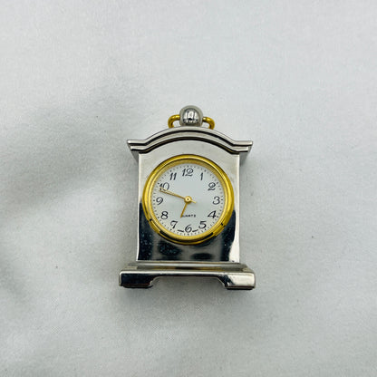 Two-Toned Heavyweight Clock Pendant