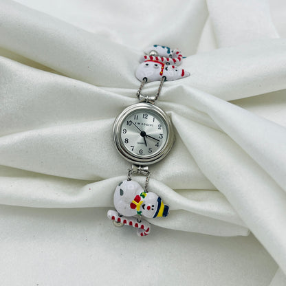 Snowman Charm Watch