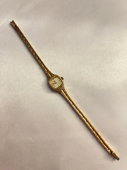 💛 Dainty Elgin Gold-Toned Watch