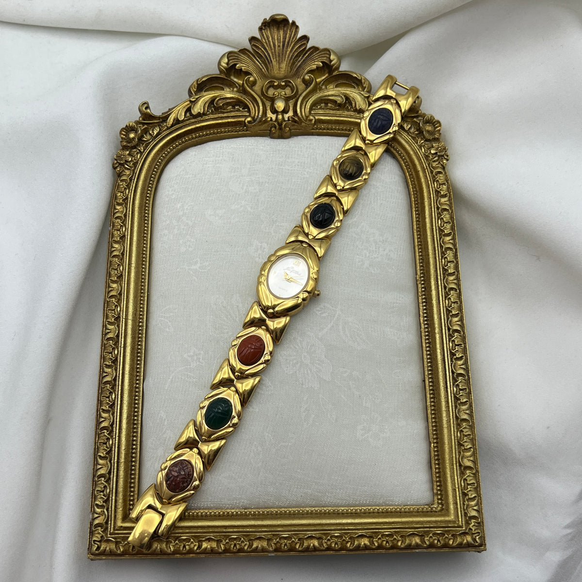 Scarab Gold-Tone Watch