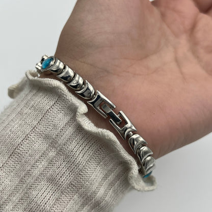 Blue Gemstone Watch
