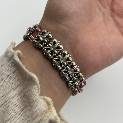 Pink Gemstone Watch