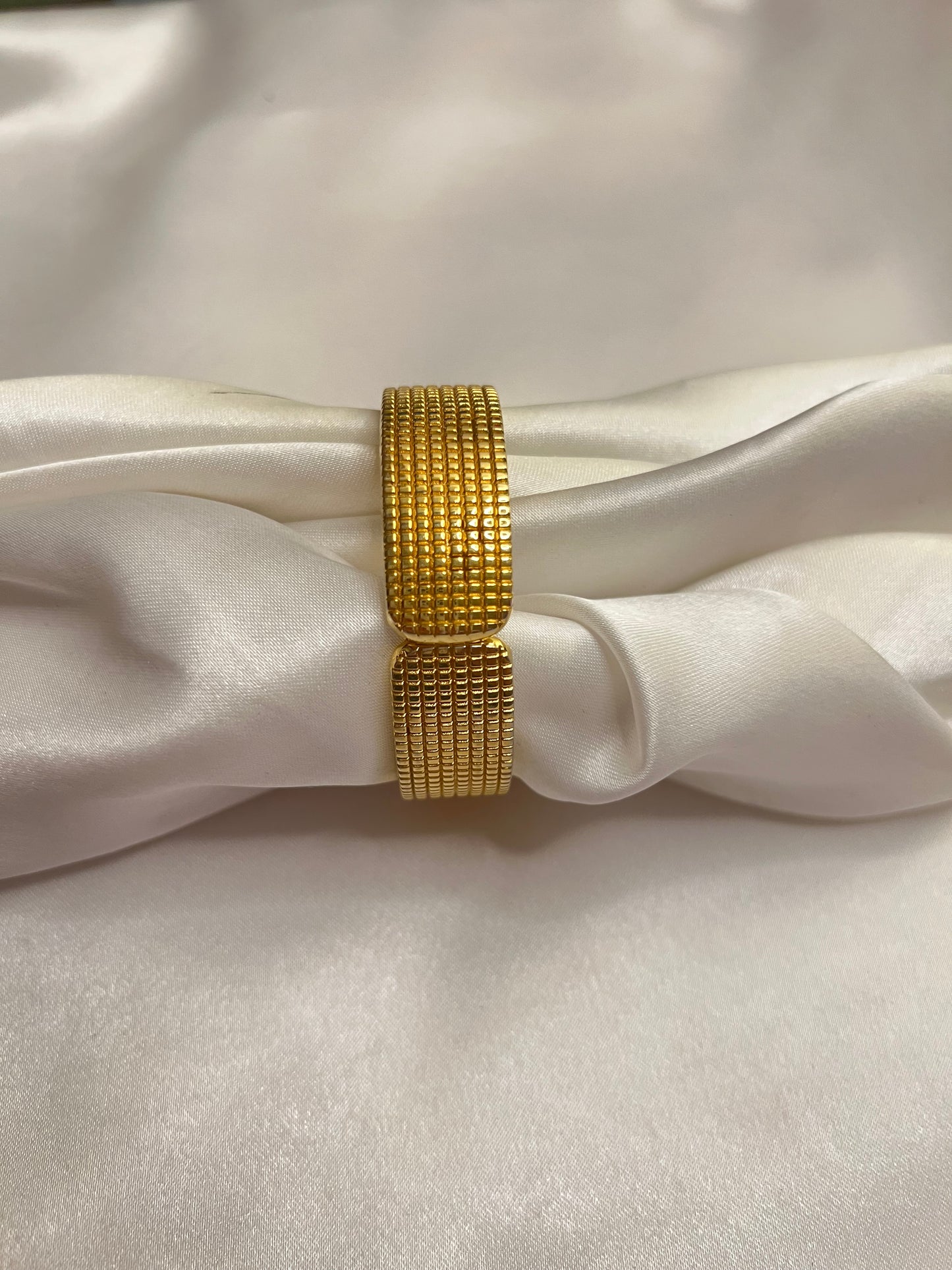 Gold Round Face Watch