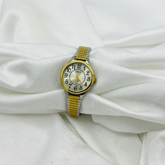 Two-Toned Stretch Watch