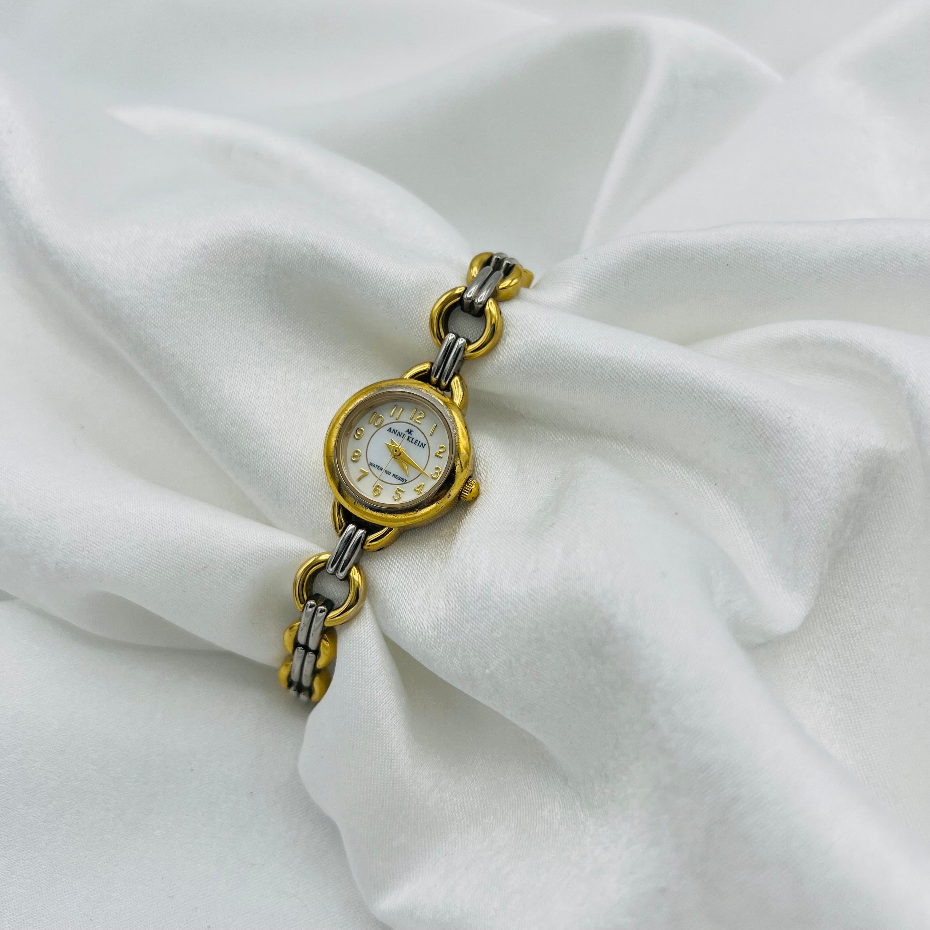 🩶💛 Dainty Two-Toned Watch