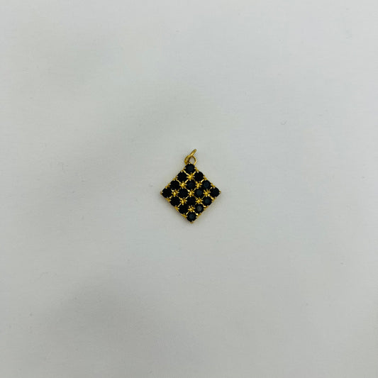 18KGP Rhinestone Pendant