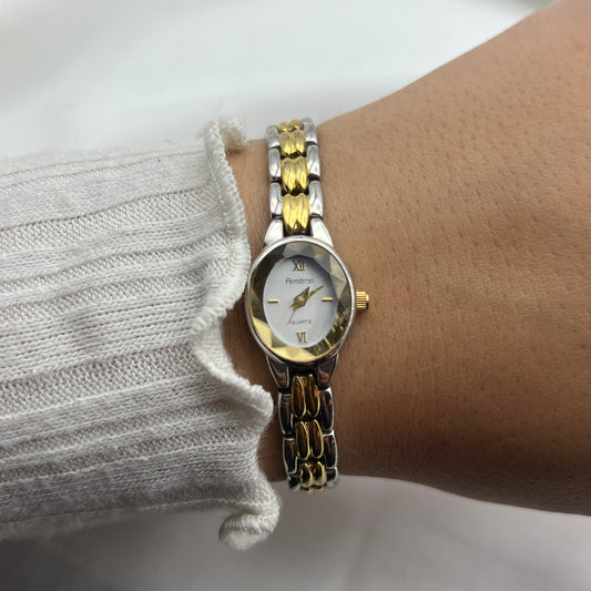 Two-Tone Bezeled Watch