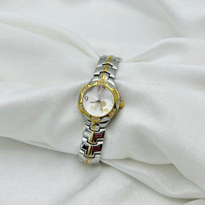 Two-Toned Mickey Dial Watch