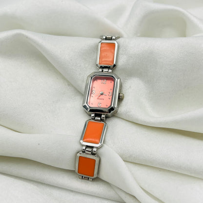 Orange Retro Watch