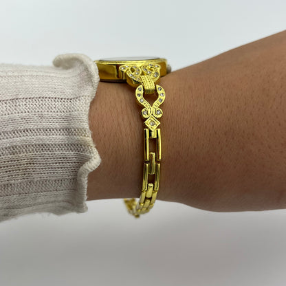 ✨ Gold-Toned Art Deco Watch