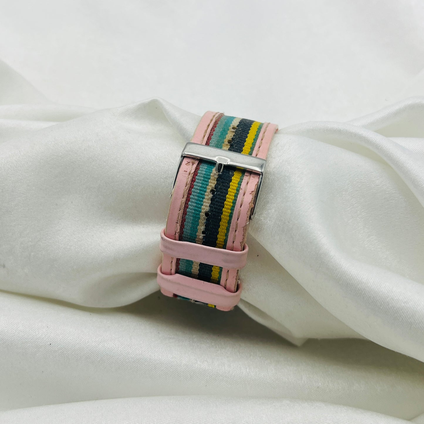 Striped Canvas Watch