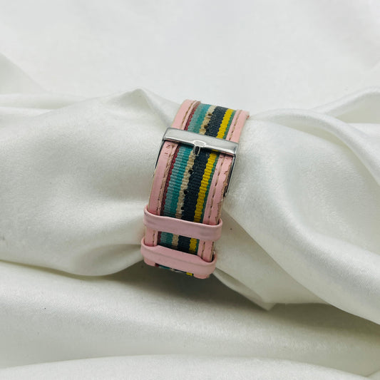 Striped Canvas Watch