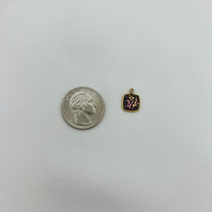 Dainty Reversible Flower Charm