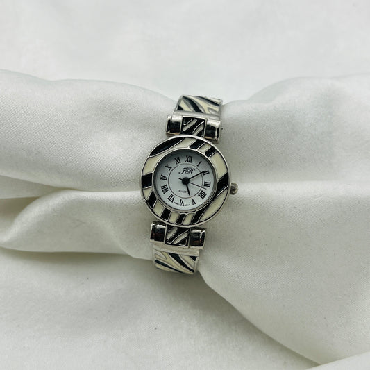 Zebra Bangle Watch