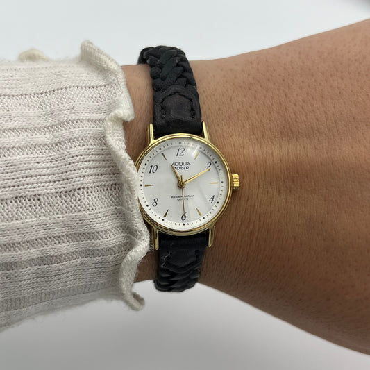 Braided Leather Watch