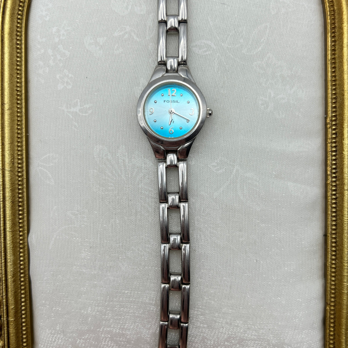 Fossil Blue Dial Watch