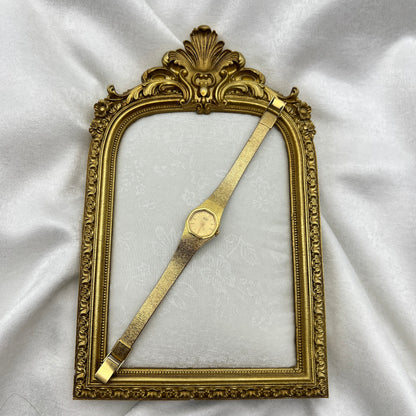 Gold Tone Seiko Octagon Dial Watch