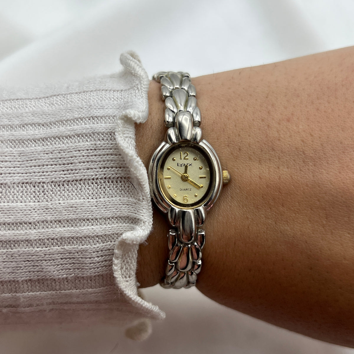 Cute Two-Tone Watch
