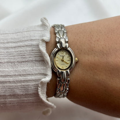 Cute Two-Tone Watch