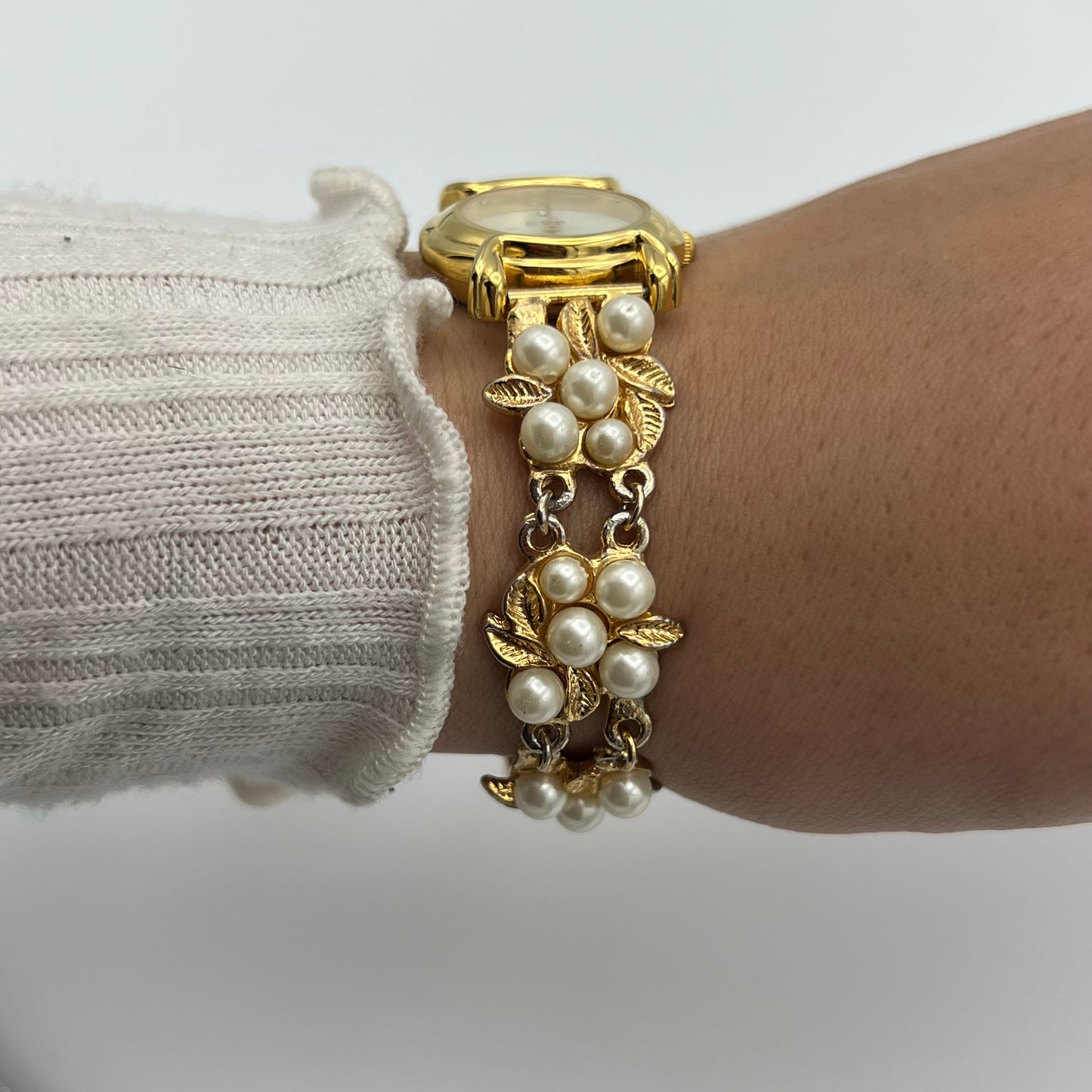 Pearl Gold-Toned Watch