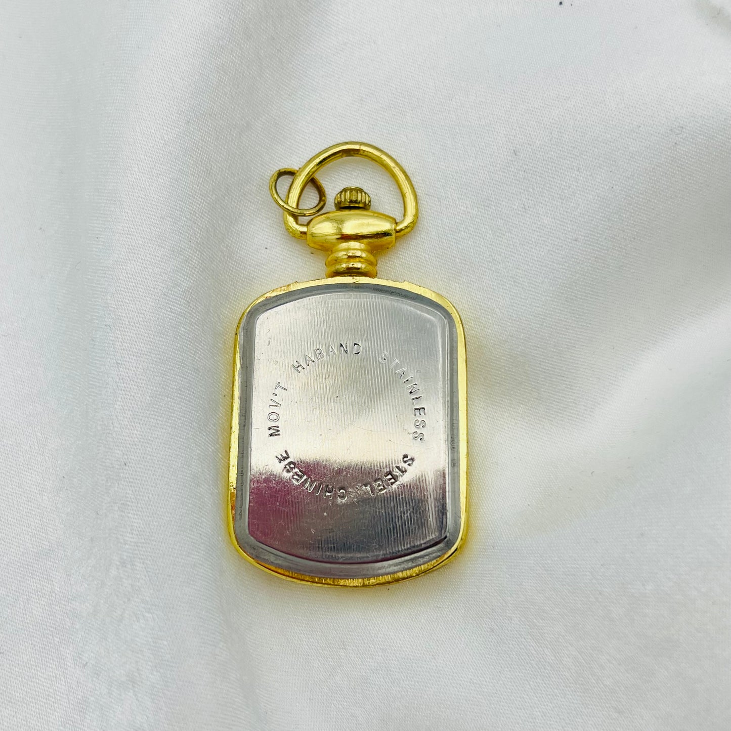 Gold-Toned Watch Pendant