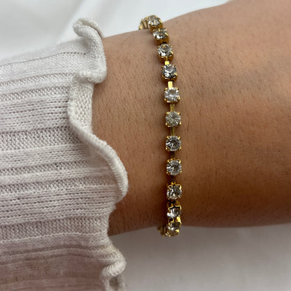 Diamanté Tennis Bracelet