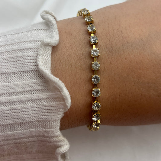 Diamanté Tennis Bracelet