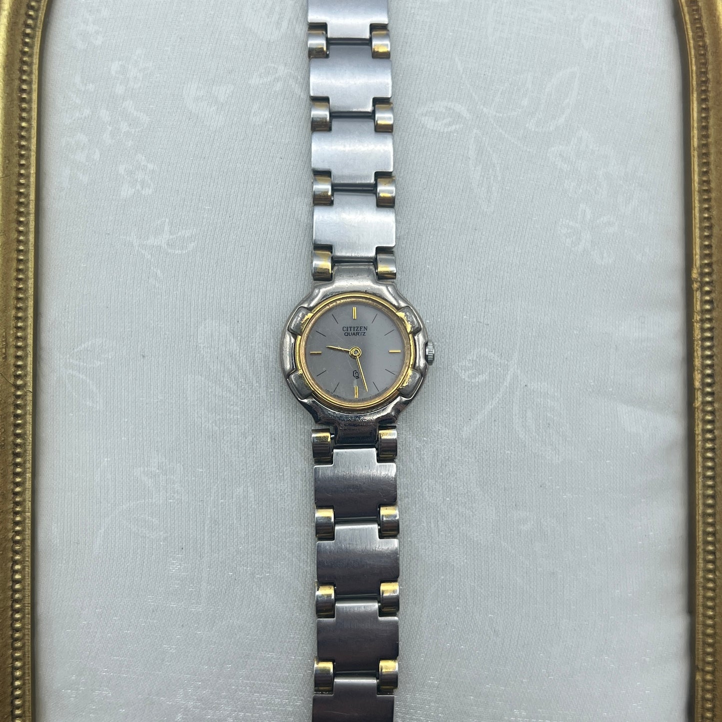 Dainty Two-Toned Citizen Watch