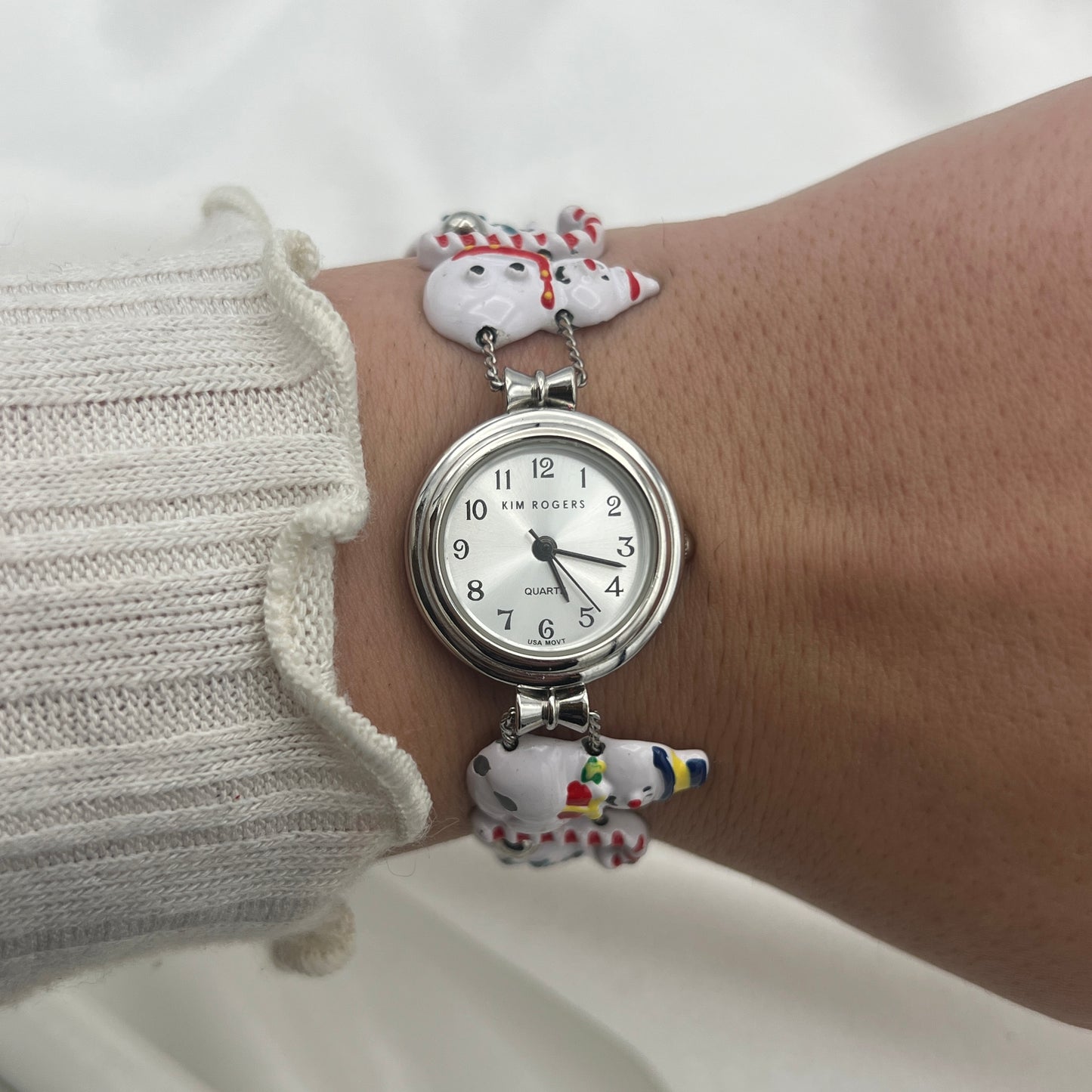 Snowman Charm Watch